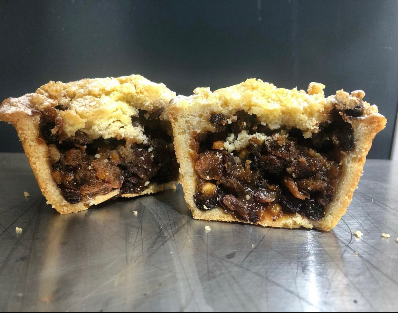Crumble Mince Pie