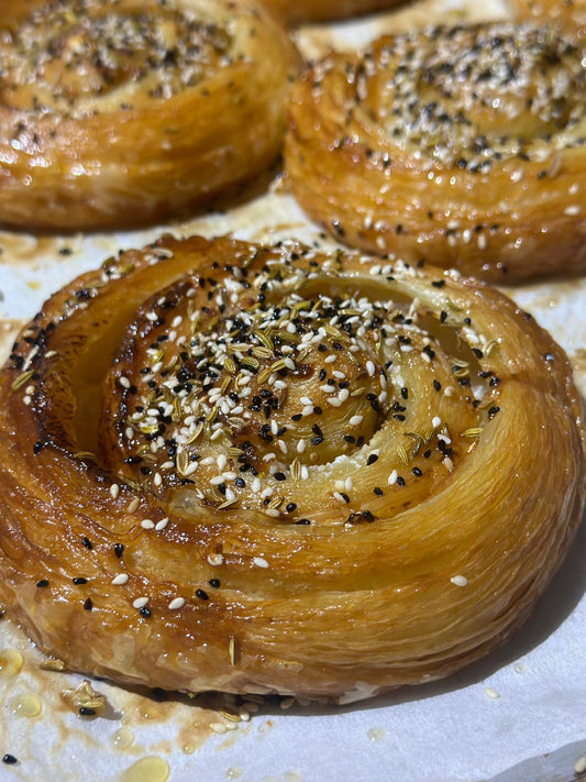 Feta & Honey Danish